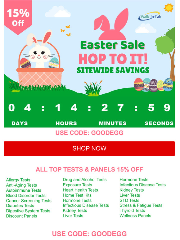 🐣 Crack Open Unbeatable Savings:  Egg-splore 15% OFF