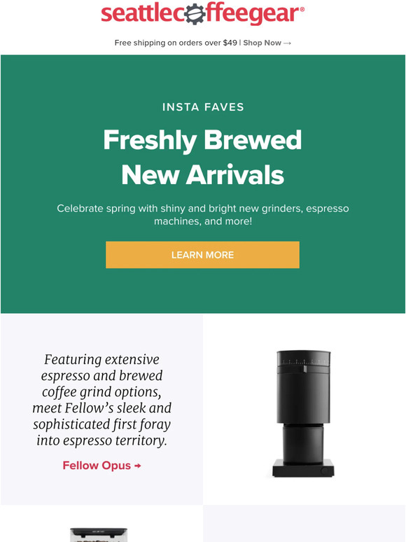 Seattle Coffee Gear Your Spring New Espresso Arrivals Guide is here! 💐😍 Milled