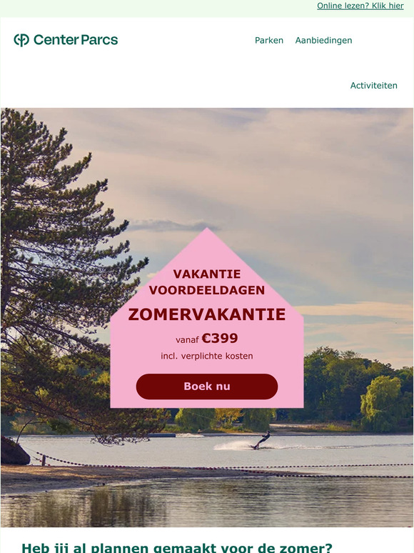 Zin in de zomer? Profiteer nu van de Vakantie Voordeeldagen! 😎