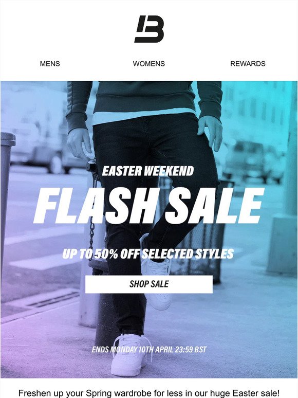 Easter Flash Sale - Up to 50% off! 🐣