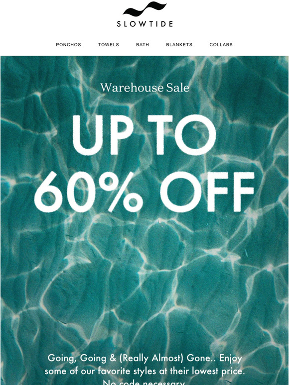 Up to 60% off
