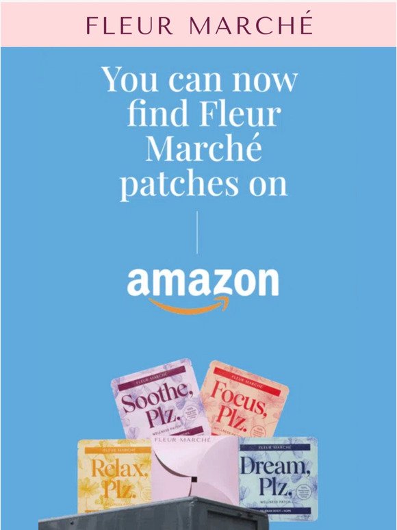 Botanical Patches now on Amazon!