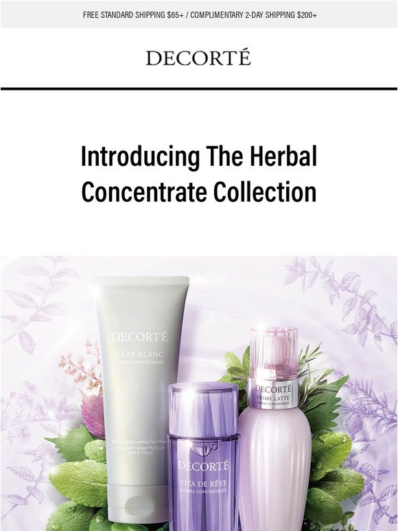 NEW: Herbal Concentrate Collection