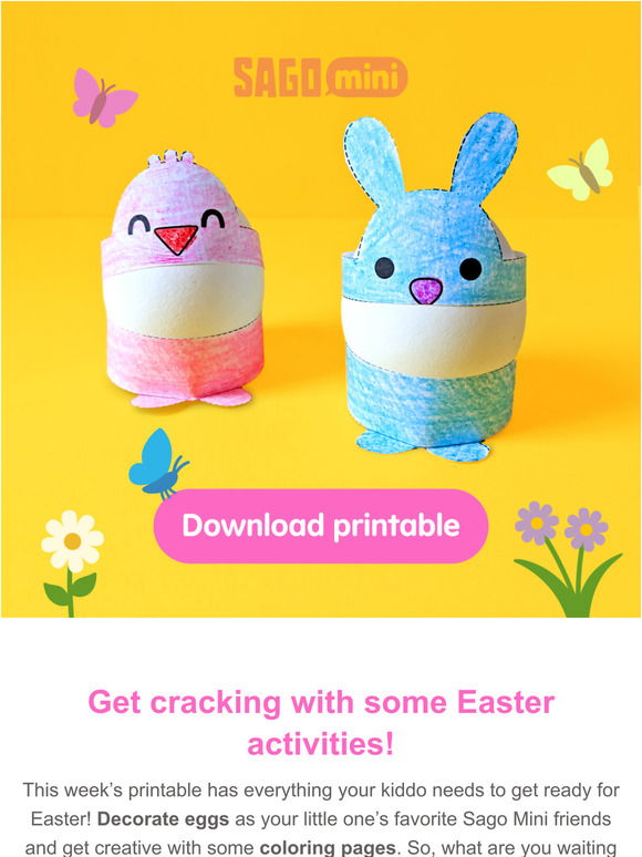 Sago Mini Printables  Free educational activities for kids