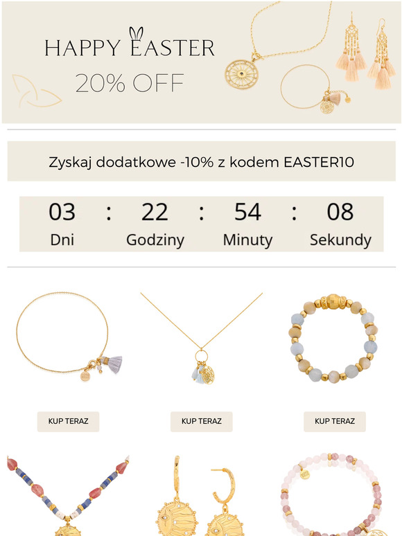 20% OFF Wielkanoc w Mokobelle!