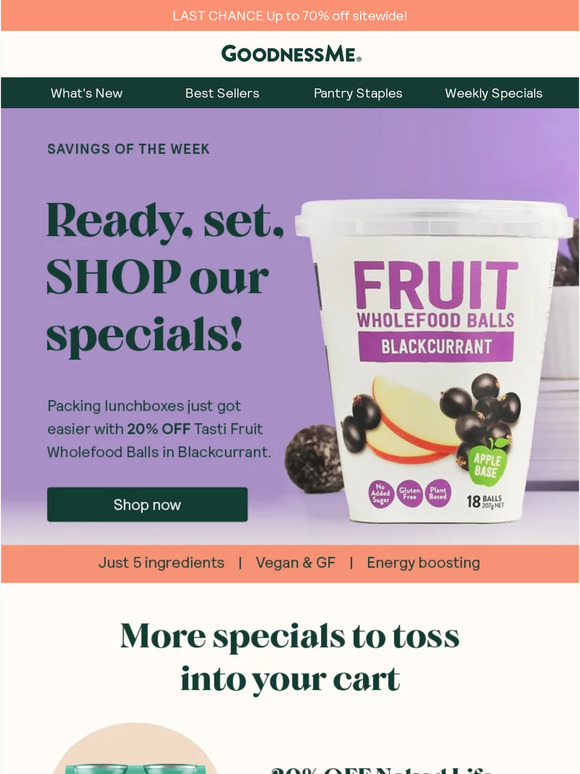 Your Weekly Specials