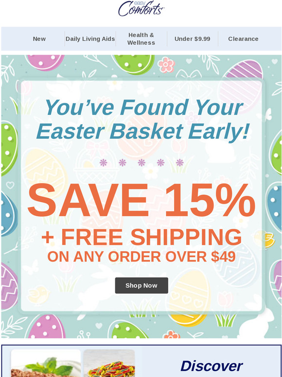 Easy Comforts You'll want to HOP on these savings! Milled