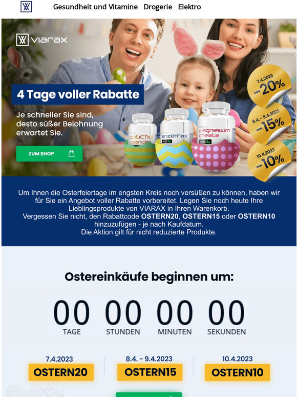 🐣 Osternangebot voller Rabatte