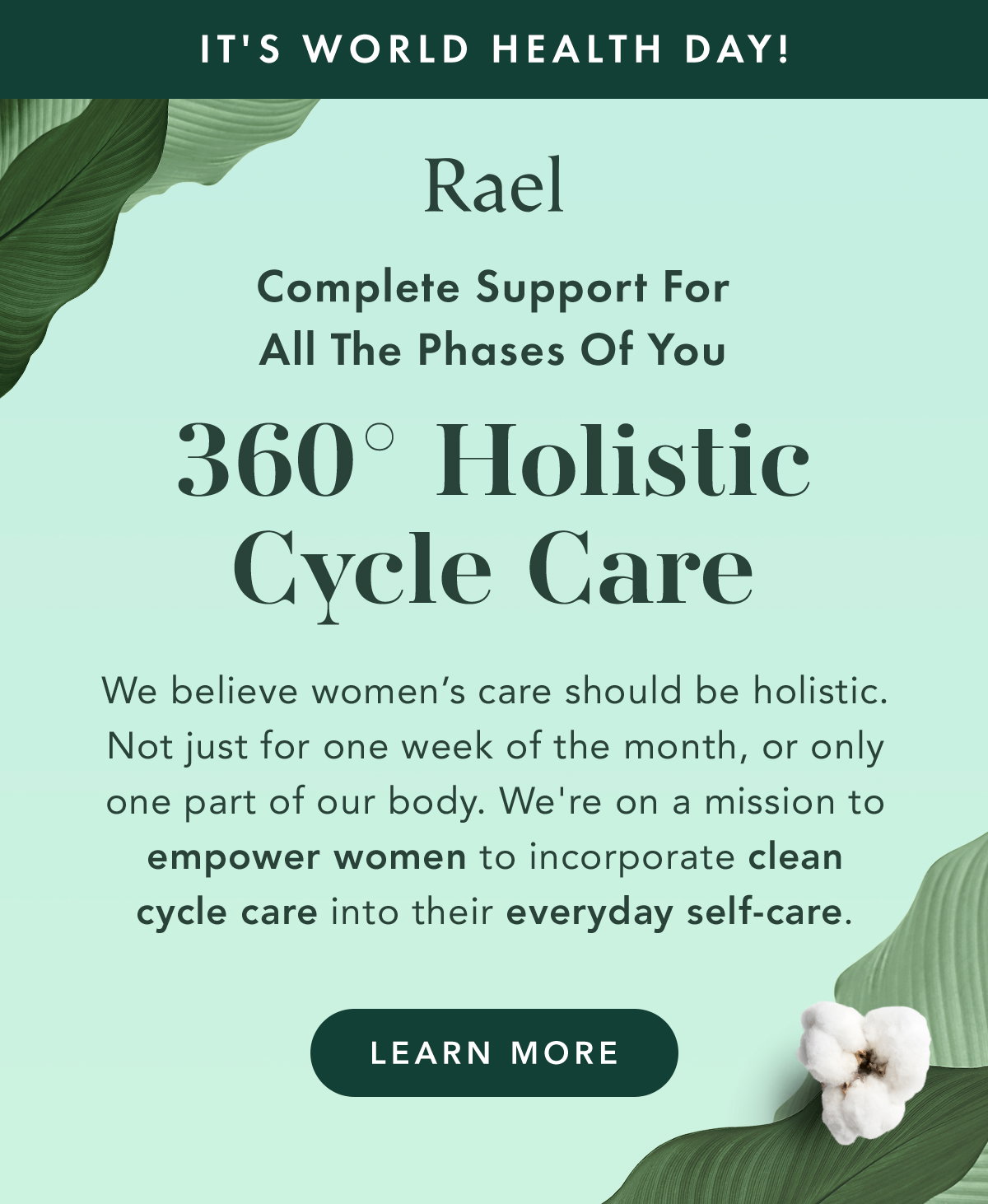 Reusable Period Care 50% OFF?! 🩸 - Rael