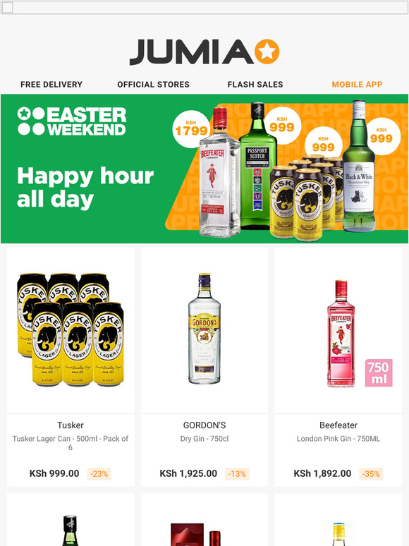 Jumia Nigeria 2 Good Friday just became better with Jumia. Maliza kiu