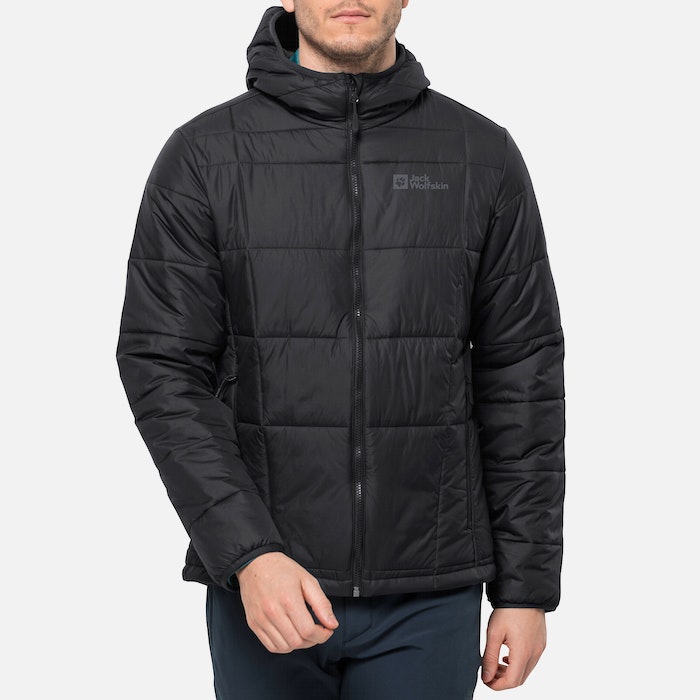 Jack Wolfskin Bergland Ins Hoody Mens Jacket - Black