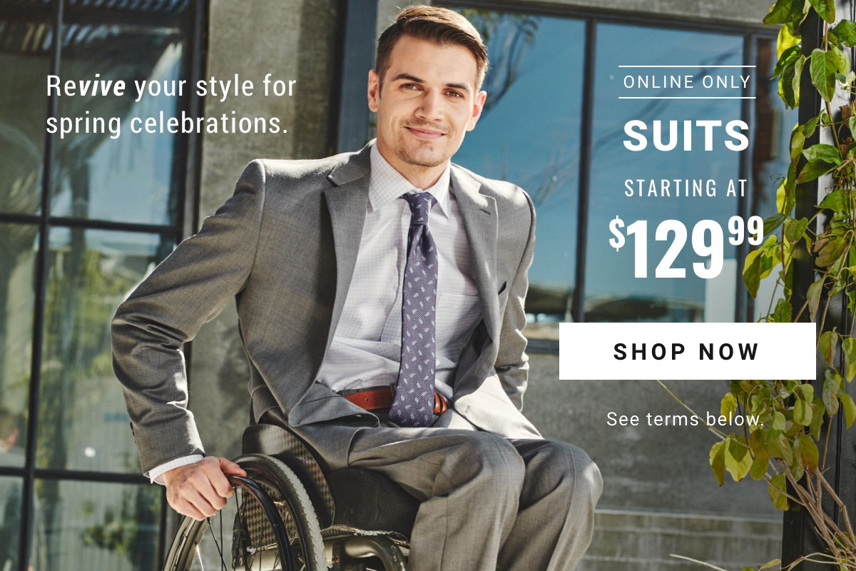 Men's Wearhouse BestDressed SALE—SUIT SAVINGS & more! Milled