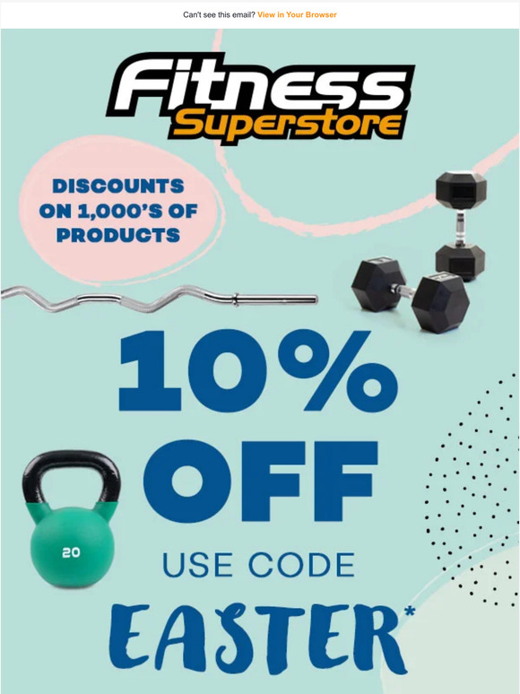 Fitness superstore discount online voucher