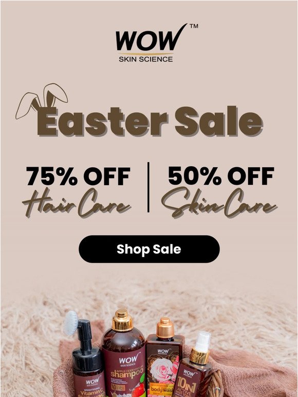 Easter Weekend Sale 🐰