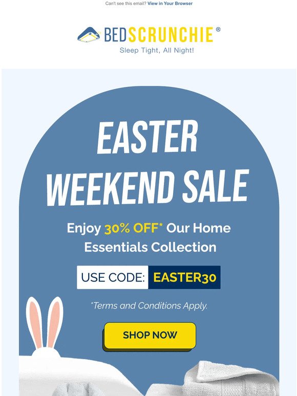 Sale: It’s Easter Weekend!