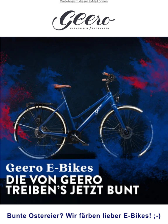 Bunte Ostereier? Wir färben lieber E-Bikes! 🚲