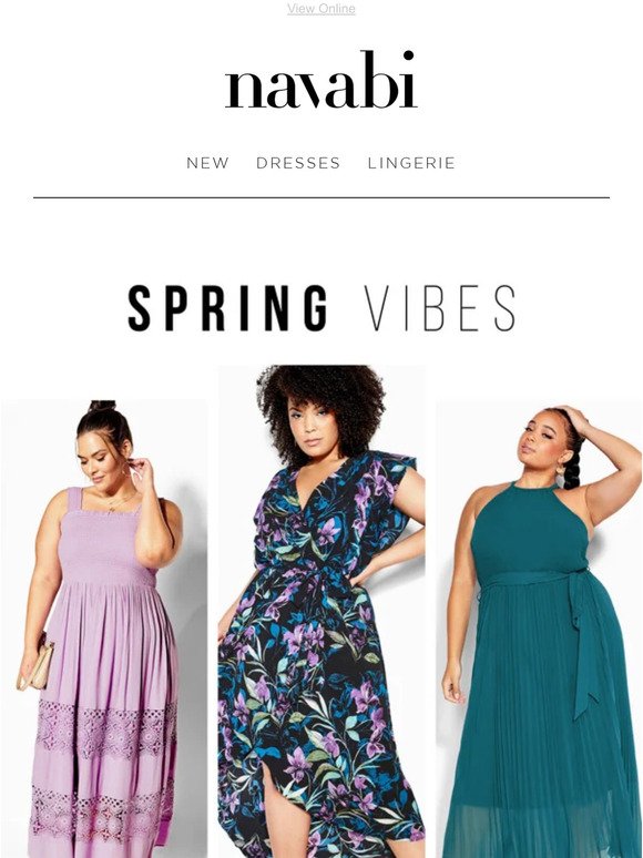 Spring Vibes + 20% Off* Sitewide