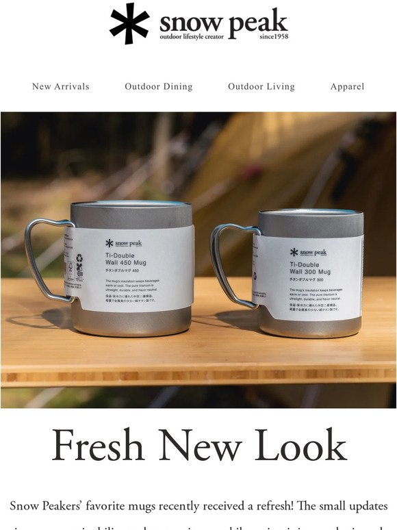 Get To Know: Renewed Ti-Double Mugs