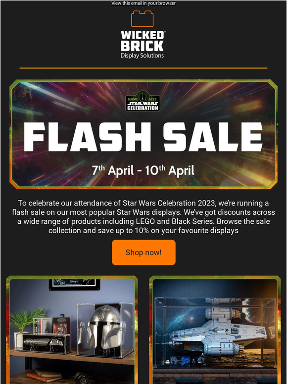Star Wars Flash Sale now live! ⭐
