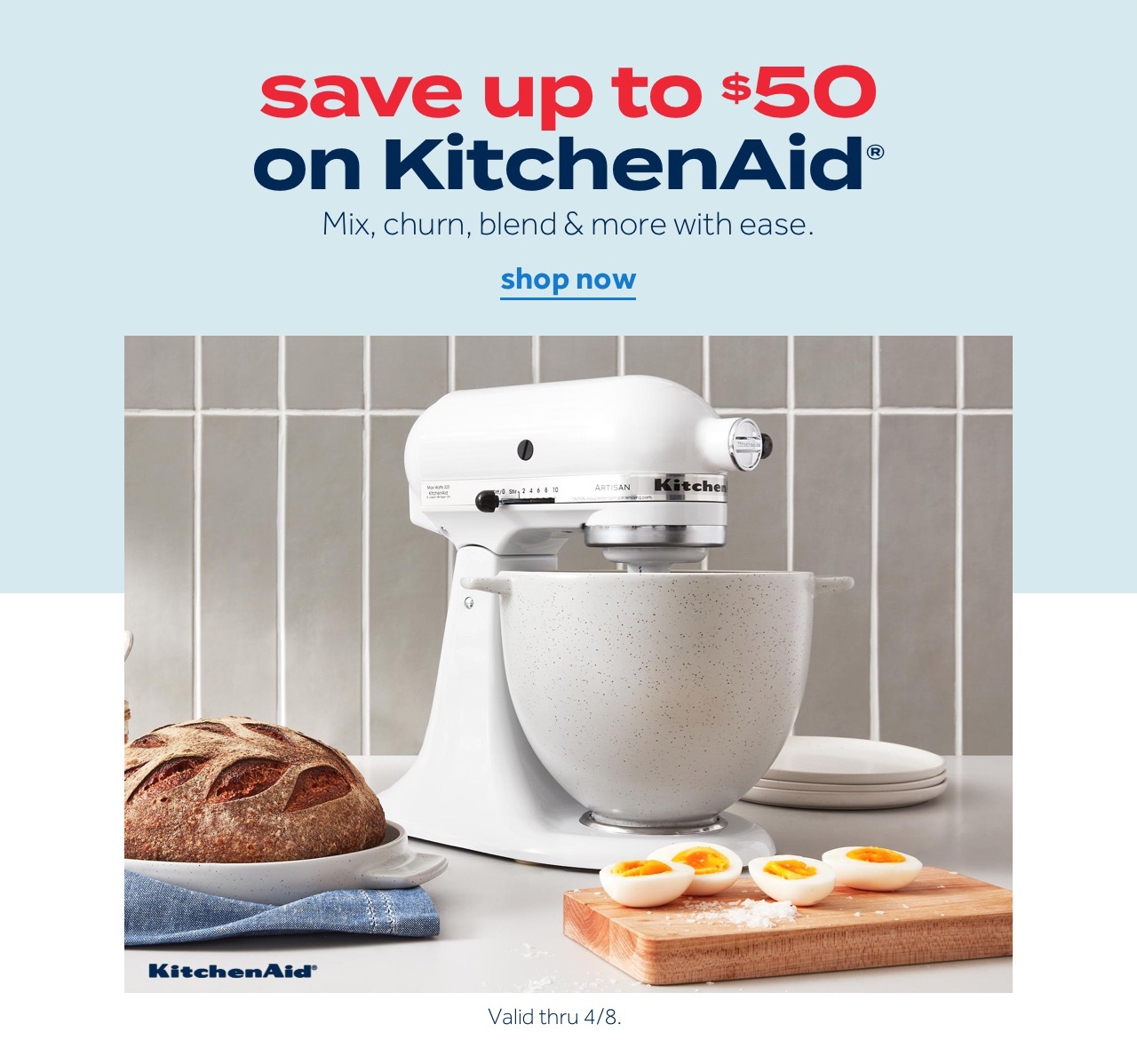 Bed Bath & Beyond Save up to 50 on KitchenAid! Whip up delish dishes