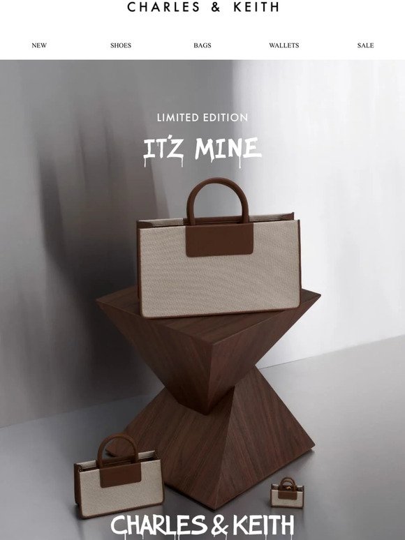 Get early access to ITZY x CHARLES & KEITH​