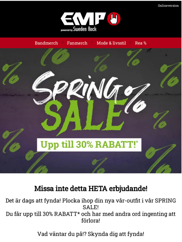 🌤 Solvarma fynd i vår SPRING SALE!