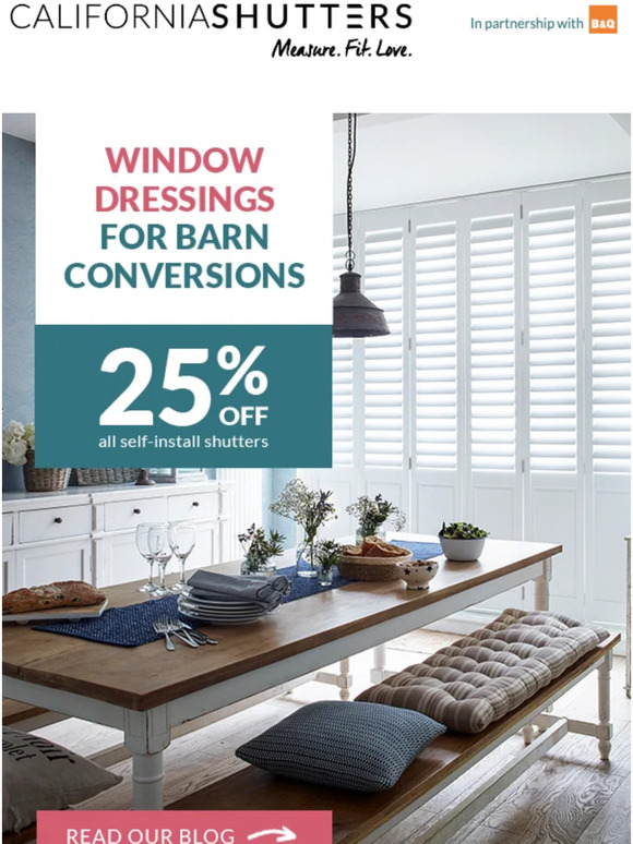 Barns + Shutters = Gorgeous!