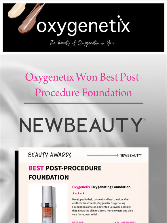 Won Best PostProcedure Foundation at The