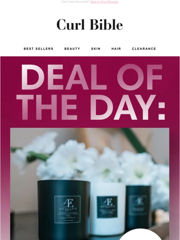 Luxury candles selling out in 3...2...1...