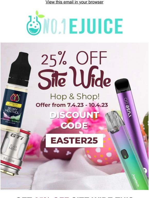 Get 25% Off NOW