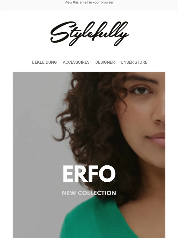 📣 NEW IN: ERFO
