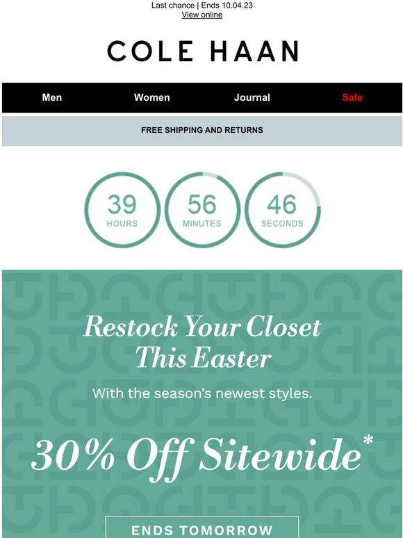 It's in your size & it's 30% OFF