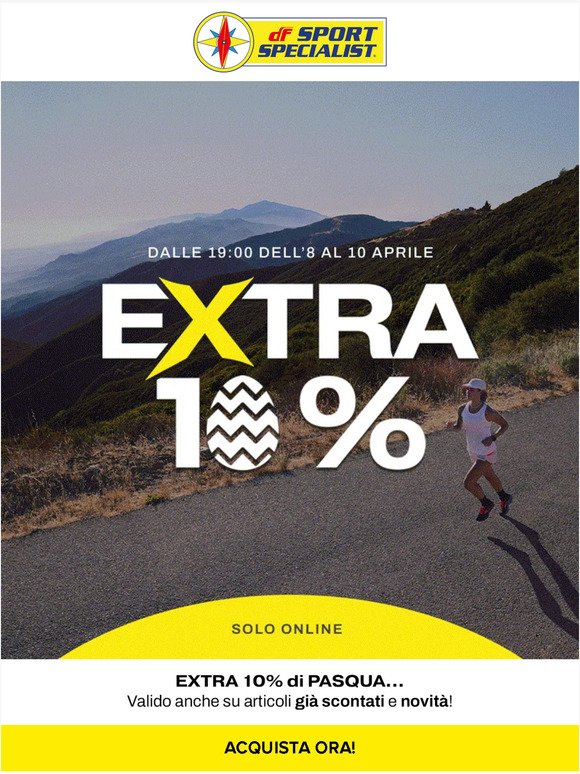 EXTRA 10% 🏃