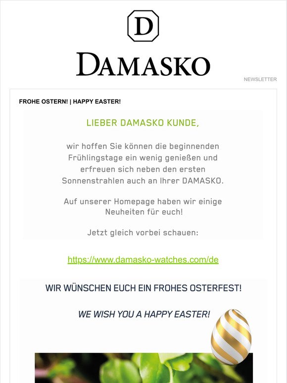 Frohe Ostern! | Happy Easter!