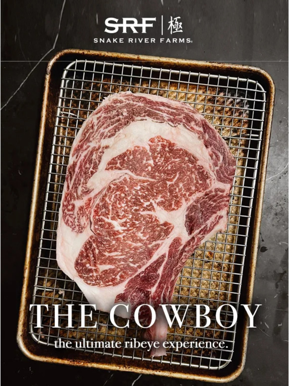 Snake River Farms: Cowboy Steaks 🤠 The Ultimate Ribeye Experience | Milled