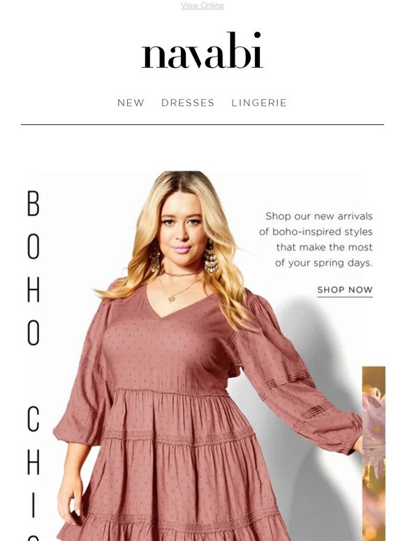 Boho Chic + 20% Off* Sitewide