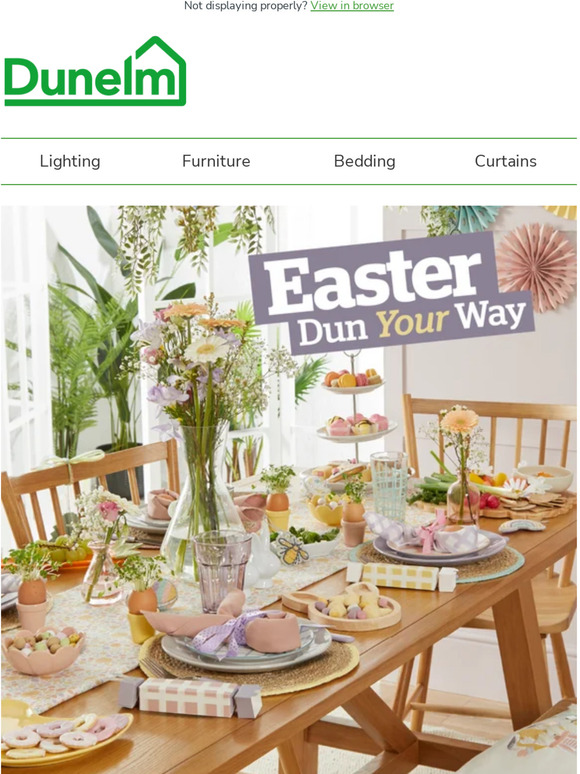 Dunelm Treats from the Easter Bunny 🐰 Milled
