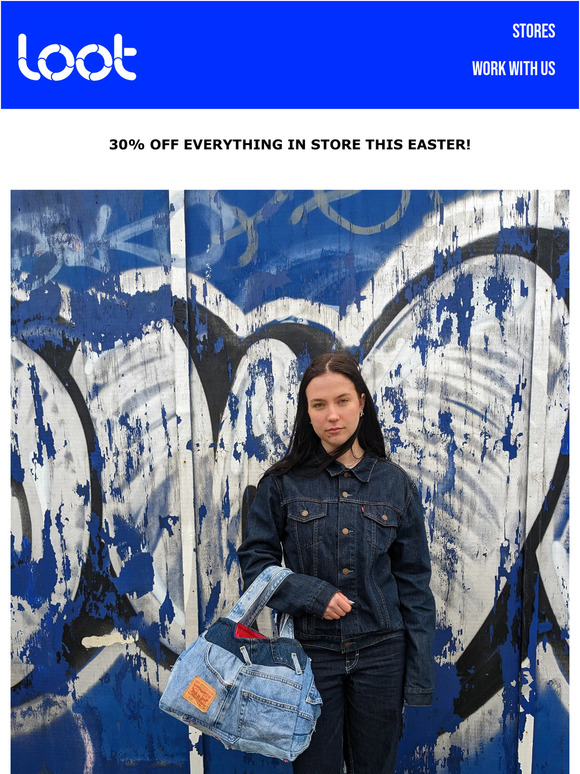30% OFF everything this Easter