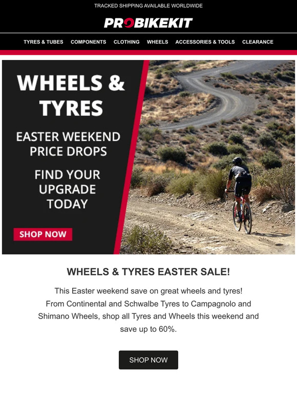 Easter Sale | Tyres & Wheels 🚴‍♂️