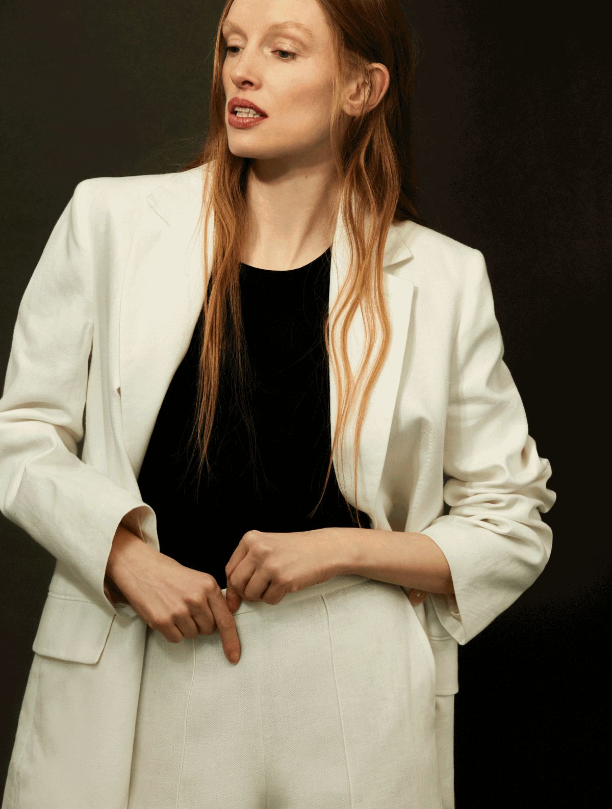 Jigsaw The Linen Suit In Detail Milled