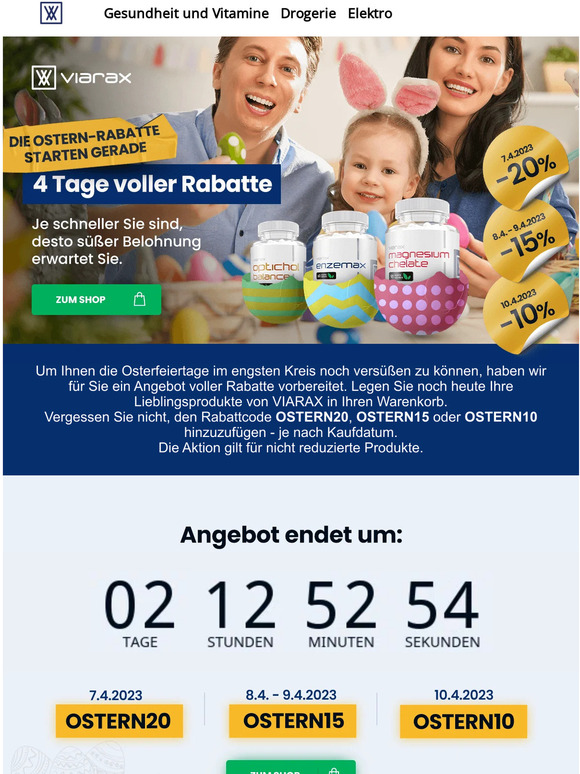 🐣 Die Ostern-RABATTE starten gerade