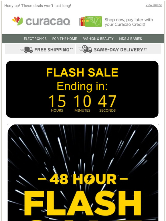⏰ Last Chance, ----: FLASH SALE ENDS TODAY ⚡