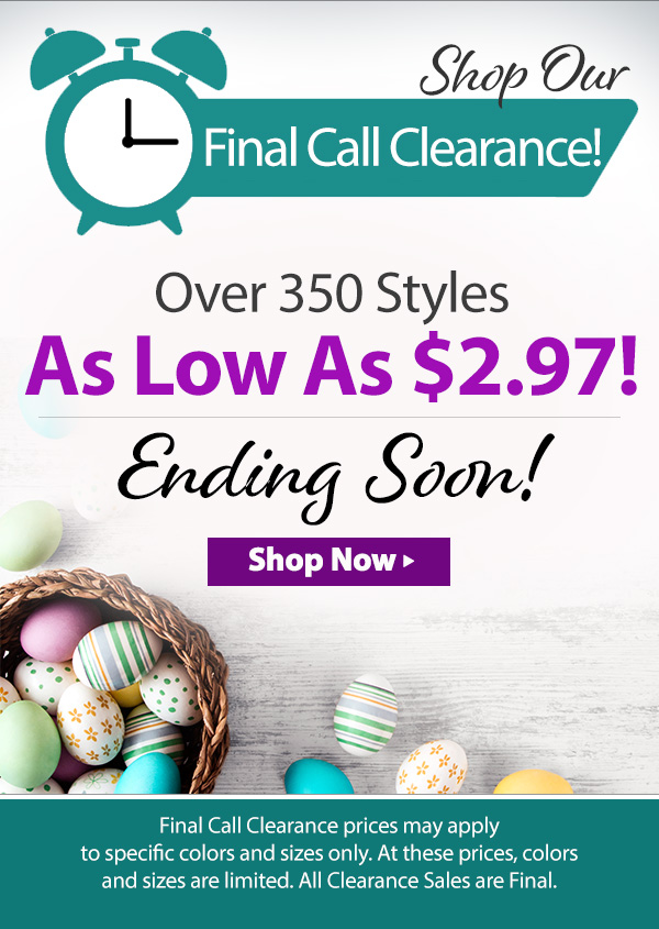 Dr. Leonard's Healthcare/Carol Wright Gifts Ending Soon! Final Call