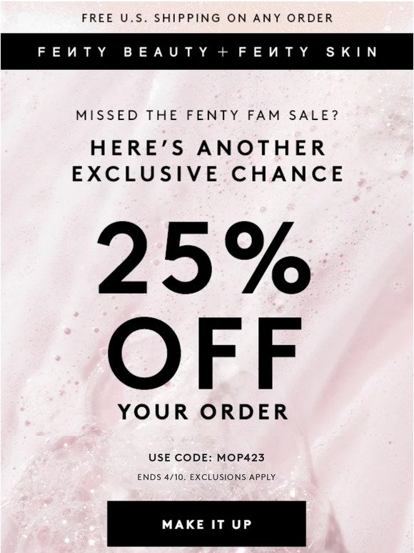Missed out? Here’s 25% off