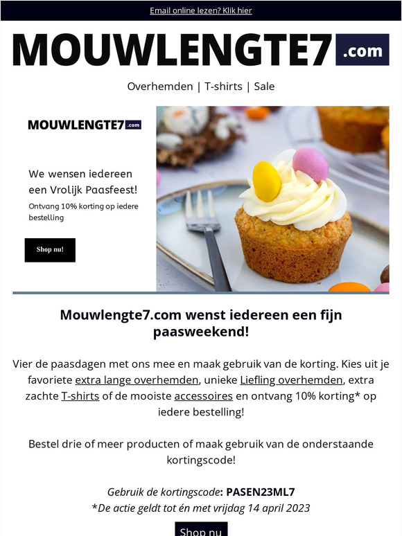 Vrolijk Paasfeest! 10% korting bij iedere bestelling!