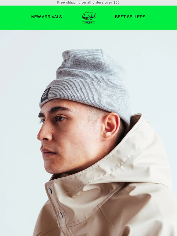 Herschel Supply Co. New Caps and Beanies Are Here Milled