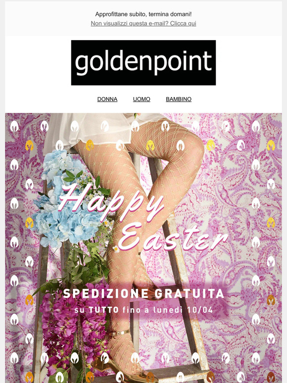 HAPPY EASTER 🐰 | Spedizione gratuita per tutto il weekend!
