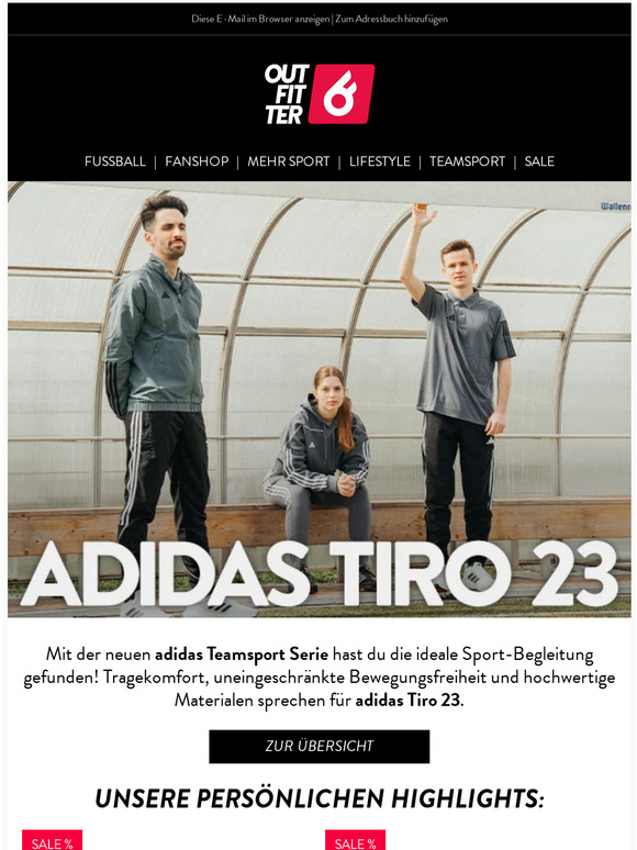 adidas Tiro 23: Die neue Teamsport Serie ist da!