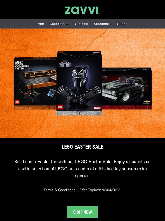Treat yourself in our LEGO Easter Sale! 🥚