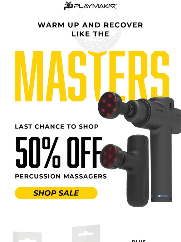 Last Chance for 50% OFF! ⛳